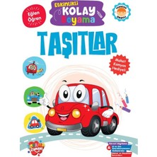 Boyama Zamanı Etkinlikli Kolay Boyama – Taşıtlar