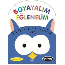 Parıltı Yayınları Boyayalım Eğlenelim Baykuş