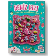 Yumurcak Yayınları Deniz Kızı Balon Çıkartmalı Aktivite Kitabı
