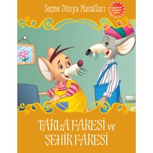 Parıltı Yayınları Tarla Faresi ve Şehir Faresi - Seçme Dünya Masalları