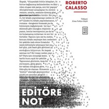 Ketebe Yayınları Editöre Not