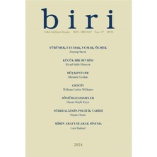 Biri Yayınları Biri Dergisi  2024, Sayı: 17