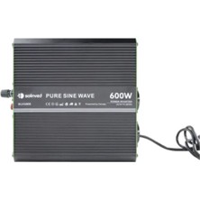 Solinved - Inges 12 Volt 600 Watt Ups Tam Sinüs Inverter - 12 V 600 W Şarjlı Invertör - Karavan ,