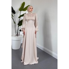 Merven Akyüz Shabnam Beli Taşlı Abiye Taş