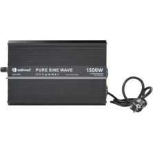 Solinved - Inges 12 Volt 1500 Watt Ups Tam Sinüs Inverter - 12 V 1500 W Şarjlı Invertör - Karavan