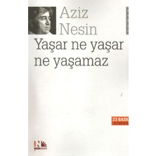 Nesin Yayınları Yaşar Ne Yaşar Ne Yaşamaz