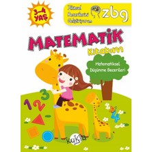 Kukla Yayınları Zbg 3-4 Yaş Matematik Kitabım