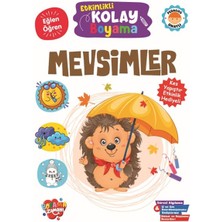 Boyama Zamanı Etkinlikli Kolay Boyama -Mevsimler