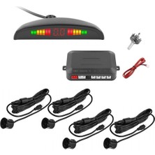 Park Sensörü Ekranlı Sesli 19 mm Ufak Siyah Sensörlü Bosse Tgr Serisi