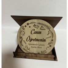 Lisinya Öğretmenler Gününe Ahşap Kutu