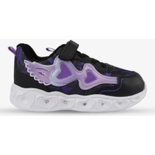 Cool 25C.ELINA Cırtlı Hafif Taban Işıklı Ortopedik Kız Çocuk Spor Ayakkabı