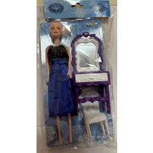 Lisinya Snow Cıty Kart Makyaj Masalı Bebek