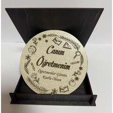 Lisinya Öğretmenler Gününe Özel Ahşap Kutu