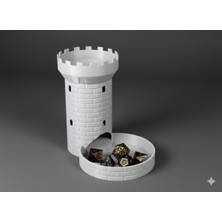 Atölye Matris D & D Dungeons And Dragons Zar Kulesi Biblo Dekoratif Öbje 15 cm Yükseklik