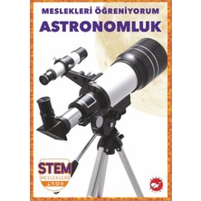 Beyaz Balina Yayınları Meslekleri Öğreniyorum - Astronomluk