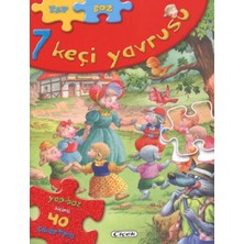 Çiçek Yayıncılık 7 Keçi Yavrusu Yap-Boz Çıkartmalı Masallar 1
