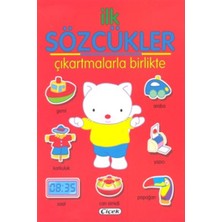 Çiçek Yayıncılık Ilk Sözcükler - Çıkartmalarla Birlikte Kırmızı