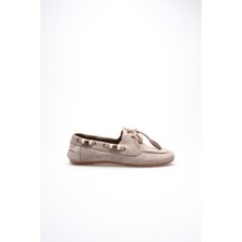 Alice Dress Kadın Vizon Boncuklu Günlük Süet Ayakkabı TR27MS07D