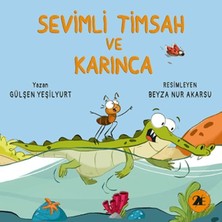 2E Kitap Sevimli Timsah ve Karınca
