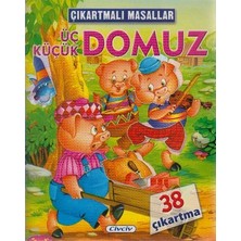 Civciv Çıkartmalı Masallar - Üç Küçük Domuz