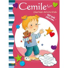 Kaknüs Yayınları Cemile'nin Çıkartmalı Aktivite Kitabı 322 Simli Çıkartma