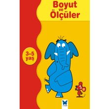 Mavi Kelebek Yayınları Kolay Öğreniyorum Boyut ve Ölçüler (3-5 Yaş)
