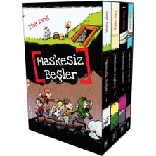 Parodi Yayınları Maskesiz Beşler Serisi - Kutulu Set (4 Kitap)