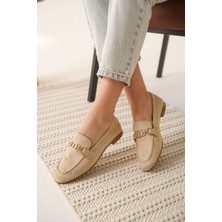 Alice Dress Hera Kadın Süet Bej Günlük Ayakkabı