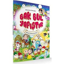 Minik Damla Bak - Bul - Yapıştır / Masal Kahramanları