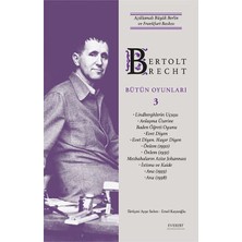Everest Yayınları Bertolt Brecht Bütün Oyunları 3 (Ciltli)