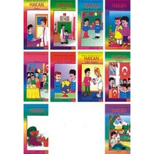 Akçağ Yayınları Hakan'ın Okuma Serisi (10 Kitap)