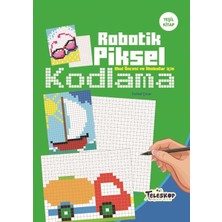 Teleskop Robotik Piksel Kodlama Yeşil Kitap