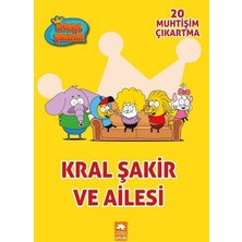 Eksik Parça Yayınları Kral Şakir ve Ailesi - Çıkartmalı Boyama Kitabı