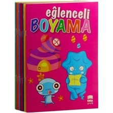 Ema Çocuk Eğlenceli Boyama Seti -10 Kitap