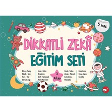 Beyaz Balina Yayınları Dikkatli Zeka Eğitim Seti - 3. Kitap (5 Yaş)