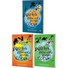Beyaz Balina Yayınları Dünyayı Bisikletle Dolaşan Çocuk Seti (3 Kitap Takım)
