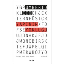 Alfa Yayınları Yapının Yokluğu