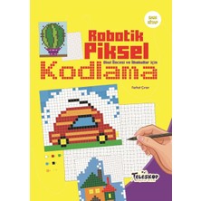 Teleskop Robotik Piksel Kodlama Sarı Kitap