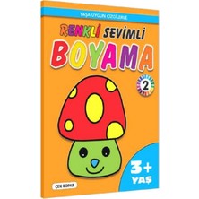 Pinokyo Yayınları Renkli Sevimli Boyama -2 (3+Yaş)