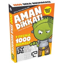 Uğurböceği Yayınları Zeka Bulmacaları Aman Dikkat (7 Fasikül)