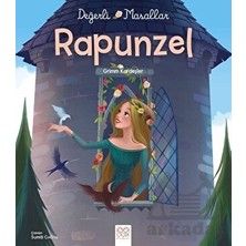 1001 Çiçek Kitaplar Değerli Masallar - Rapunzel