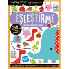 İndigo Kitap Oynuyorum Öğreniyorum - Eşleştirme Çıkartmalı Aktivite Kitabım