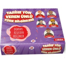 Dokuz Çocuk Yayınları Tarihe Yön Veren Ünlü Türk Bilginleri - Dünyayı Keşfeden Bilginler