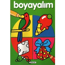 Çiçek Yayıncılık Boyayalım 3 - Yeşil