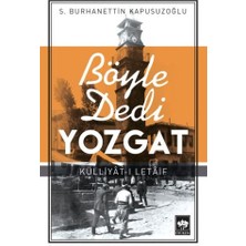 Ötüken Neşriyat Böyle Dedi Yozgat