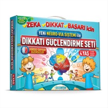 Adeda Yayıncılık Dikkati Güçlendirme Seti - Anasınıfı – 4 Yaş Neuro-Via