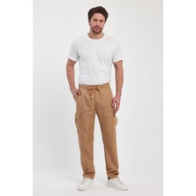 Alexandergardı Beli Lastikli Erkek Kargo PANTOLON(E24-51204-ERKK)