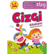 Kukla Yayınları Zbg 3-4 Yaş Çizgi Kitabım