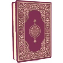 Damla Yayınevi Kur'an-I Kerim - Çanta Boy (Biala Cilt - Bordo)