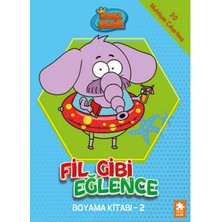 Eksik Parça Yayınları Kral Şakir Fil Gibi Eğlence Boyama Kitabı- 2